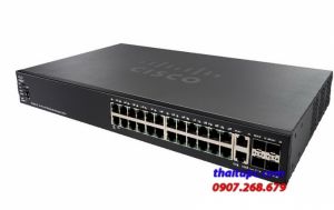 24-Port 10/100 Stackable Managed Switch CISCO SF550X-24-K9