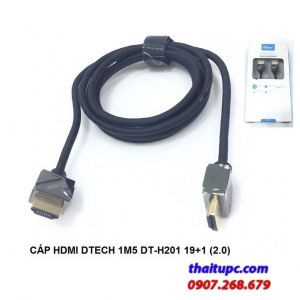 Cable HDMI DTECH 2.0 (1,5m) DT-H201 19+1