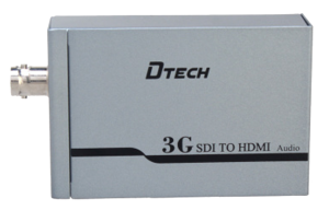 Bộ chuyển đổi SDI TO HDMI Dtech DT-6514A hổ trợ 1080P