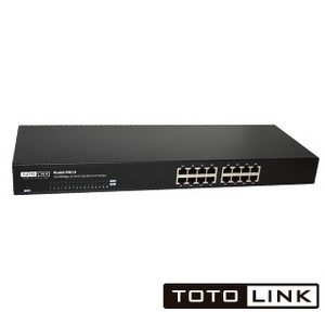 Switch 16 cổng 10/100Mbps Totolink SW16D