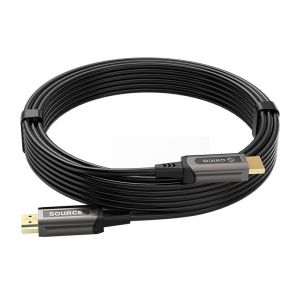 Cáp HDMI ver2.0 Lõi dây cáp quang (Fiber-optic Cable) - Orico GHD701-150-BK - dài 15m
