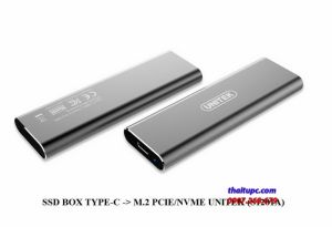 SSD BOX TYPE-C -> M.2 PCIE/NVME UNITEK (S1201A)