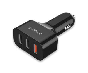 Sạc USB trên xe ô tô 3 cổng tích hợp QC 3.0 Orico UCH-Q3