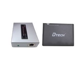 Bộ khuếch đại HDMI sang LAN 120M DTECH (DT-7043R) bộ nhận