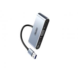 CÁP CHUYỂN ĐỔI TỪ CỔNG USB RA CÁC CỔNG HDMI / VGA / DC 3.5 AUDIO V305A UNITEK