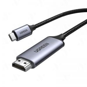 CÁP CHUYỂN ĐỔI UGREEN 50571 MM142 (USB-C SANG HDMI, 2M, 4K HDMI)