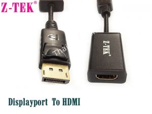 Cáp Displayport -> HDMI Z-Tek (ZE 636)