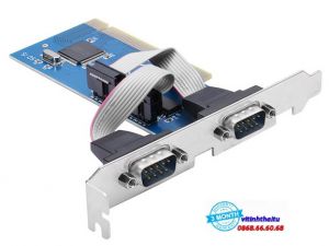 Card PCI to 2 COM RS232 Dtech PC0098