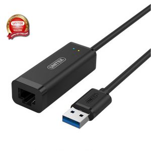 Chuyển đổi Unitek USB3.0 sang RJ45 Gigabit Ethernet - 10CM * Y-3470BK