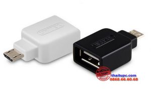 Đầu Đổi USB OTG 2.0 -> Micro USB (K) Unitek (Y-A 015)