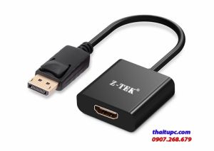 CÁP DISPLAYPORT -> HDMI 4K 20cm Z-TEK (ZY331)