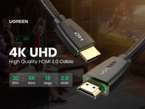 Cáp HDMI 2.0 dài 8m hỗ trợ full HD 4Kx2K chính hãng Ugreen 40413