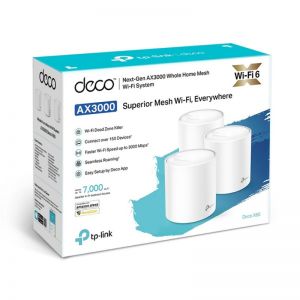 Bộ Phát Wifi Mesh TP-Link Deco X60(3-pack) Wifi 6 AX3000
