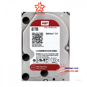 Ổ CỨNG WESTERN RED PLUS 8TB WD80EFBX 3.5 INCH