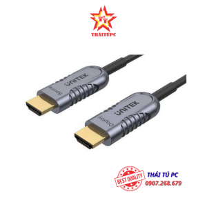 CÁP HDMI 2.1 DÀI 70M SỢI QUANG 8K C11035DGY (HỖ TRỢ PS5 4K @ 120HZ)