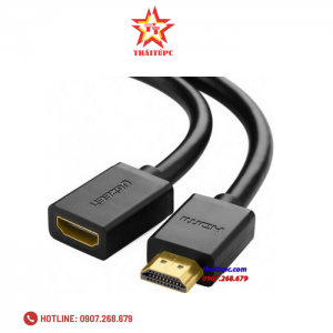 Cáp HDMI nối dài 1M hỗ trợ 4K 2K chính hãng Ugreen 10141