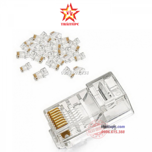 ĐẦU BẤM MẠNG RJ45 CAT 5E 50C/HỘP CHÍNH HÃNG UGREEN 20331 CAO CẤP