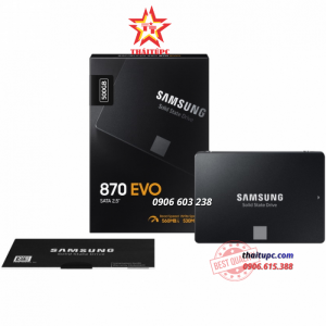 Ổ CỨNG SSD GẮN TRONG 870 EVO SATA 2.5 INCH 500GB (MZ-77E500BW)