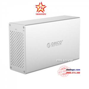 Hộp ổ cứng 3.5" 2 khe cắm SATA 3 Type C - Orico WS200C3