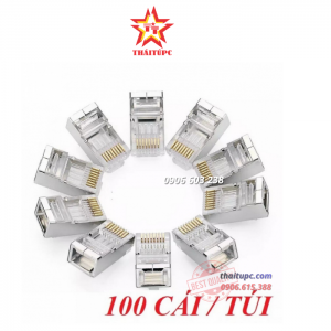 Đầu bấm mạng RJ45 Cat6 cao cấp Ugreen 50248 (Hộp 100 cái)