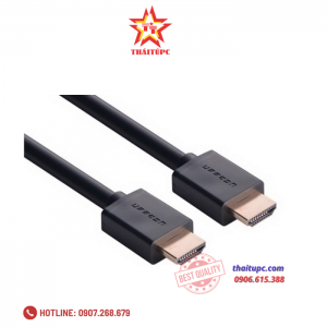Cáp HDMI dài 5M cao cấp hỗ trợ Ethernet + 4k 2k HDMI chính hãng Ugreen 10109 full vat