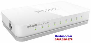8-port Gigabit Switch D-Link DGS-1008A (10/100/1000) (Vỏ nhựa)