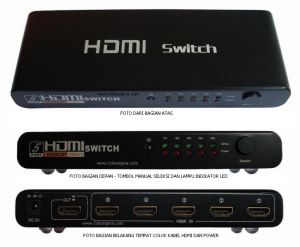 Bộ gộp HDMI 5 vào 1 ( Switch HDMI)