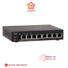 cisco-8-ports-gigabit-port-8-with-poe-power-input-support-smart-switch-sg250-08 - ảnh nhỏ  1