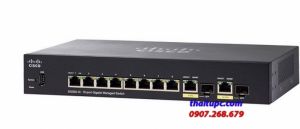Cisco 8-ports Gigabit Managed Switch - SG350-10-K9
