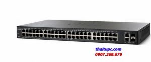 Cisco 48-port Gigabit + 2-port combo mini-GBIT Smart Switch - SG220-50-K9