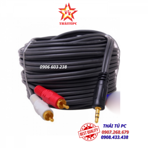 CÁP LOA 1 -> 2 - 10M DTECH (DT - 6214)