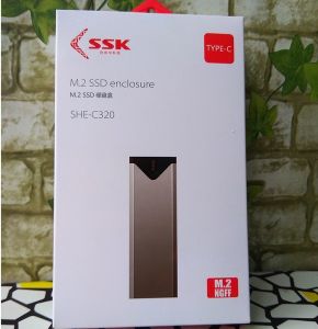 BOX Ổ CỨNG (M2) (SHE-C320) SSK SATA USB 3.0