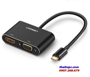 CABLE USB-C To HDMI và VGA Ugreen 50318