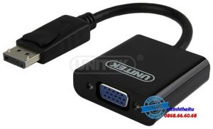 Cáp Displayport -> VGA Unitek (Y-C 5118E)