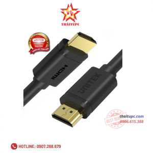 Cáp HDMI 12M (4K 3D) Chính hãng Unitek Y-C177M