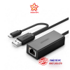 bo-chuyen-micro-usb-usb-2-0-ra-lan-cao-cap-ugreen-30219 - ảnh nhỏ  1
