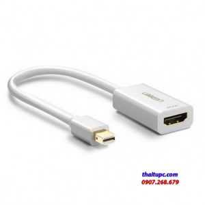 Cáp chuyển Mini Displayport to HDMI ( âm ) Ugreen 40361 hỗ trợ 4k