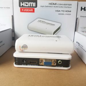 Bộ chuyển đổi VGA và Audio sang HDMI chuẩn 1080p FJGEAR-VH001
