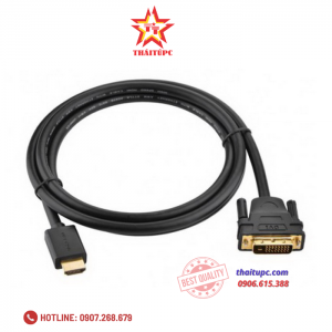 Cáp chuyển đổi HDMI to DVI 24+1 dài 3m HD106 chính hãng Ugreen 10136