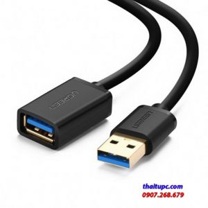 Cáp nối dài USB 3.0 dài 2m cao cấp Ugreen 10373 chính hãng