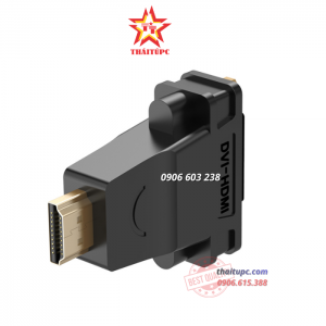 Đầu rắc chuyển đổi HDMI sang DVI-I Ugreen 20123
