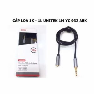 CÁP LOA 1K - 1L Unitek 1M YC 932ABK