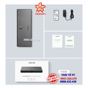 Bộ gộp HDMI 2.0 5*1 Hỗ trợ 4K@60Hz HDR Ugreen 50710
