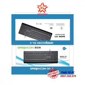 Bàn Phím Tiếng Hàn GREENCOM K101