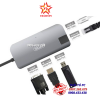 bo-chia/-hub-type-c-hdmi-vgalan-unitek-y-dk-09016-gy - ảnh nhỏ  1