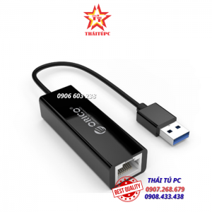 Bộ chuyển USB 3.0 sang cổng LAN Giga Orico UTJ-U3