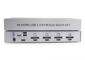 BỘ GỘP KVM 4-1 USB HDMI DTECH DT-8141B