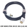 cap-hdmi-2-0-dai-2m-chinh-hang-z-tek-zc-293-ho-tro-3d-full-hd-4k2k - ảnh nhỏ 2
