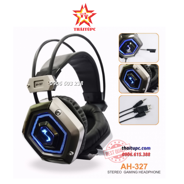 TAI NGHE OVER-EAR SOUNDMAX AH 327 (ĐEN) TAI NGHE OVER-EAR SOUNDMAX AH 327 (ĐEN)