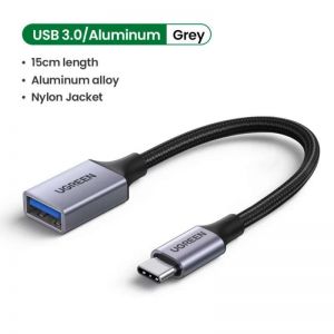 Cáp chuyển USB Type C sang USB 3.0 cao cấp Ugreen 70889